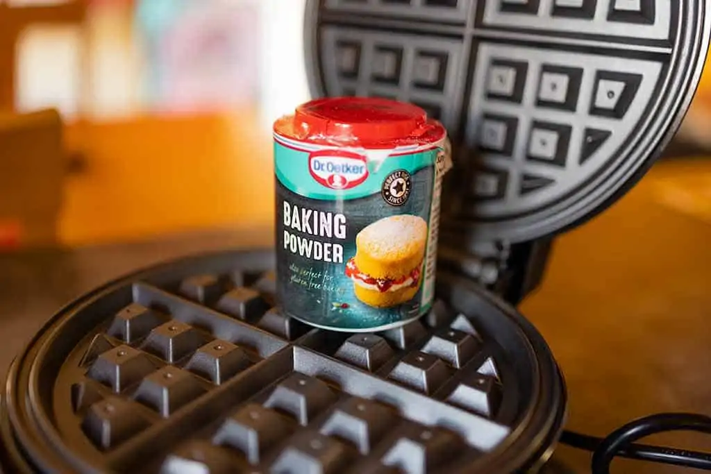 Waffle-Maker-and-Baking-Powder