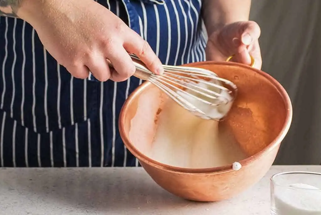 Whisking-egg-whites