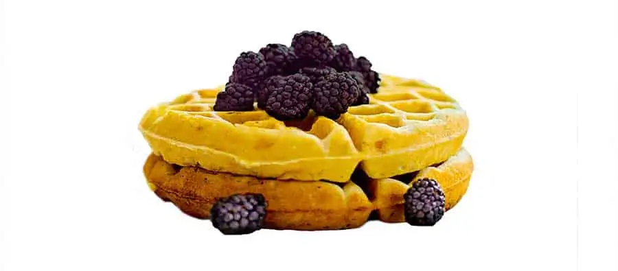 Eggo-waffles-with-blackberries