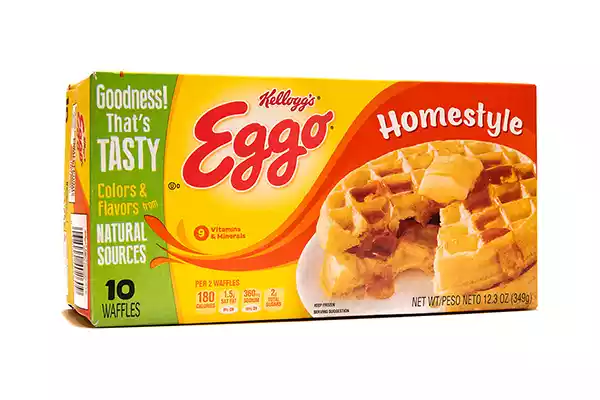 Eggo frozen waffles